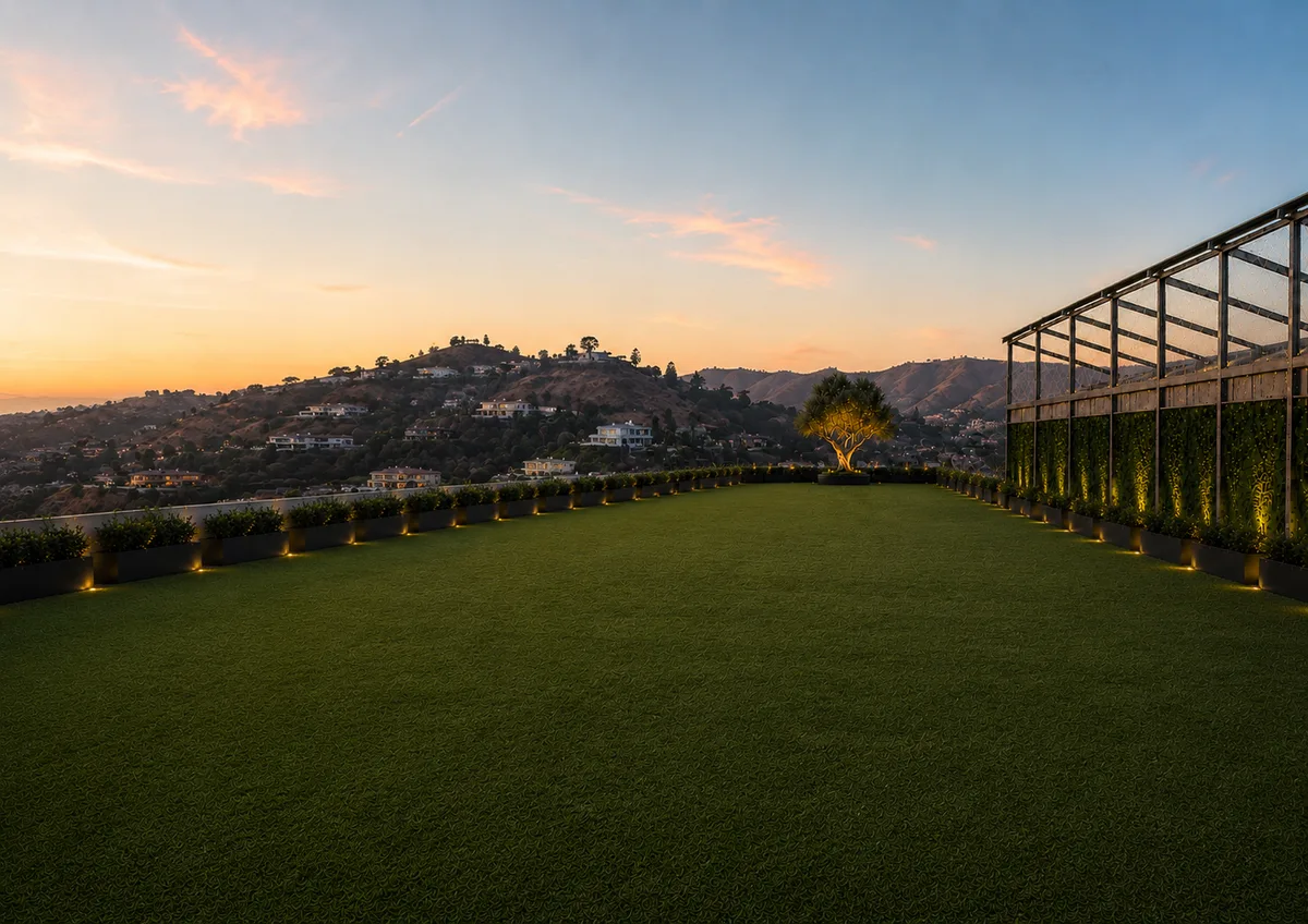 Versatile Rooftop & Indoor Space in West Hollywood, 1486 sqm, brand activation, pop-up rental, second interior view