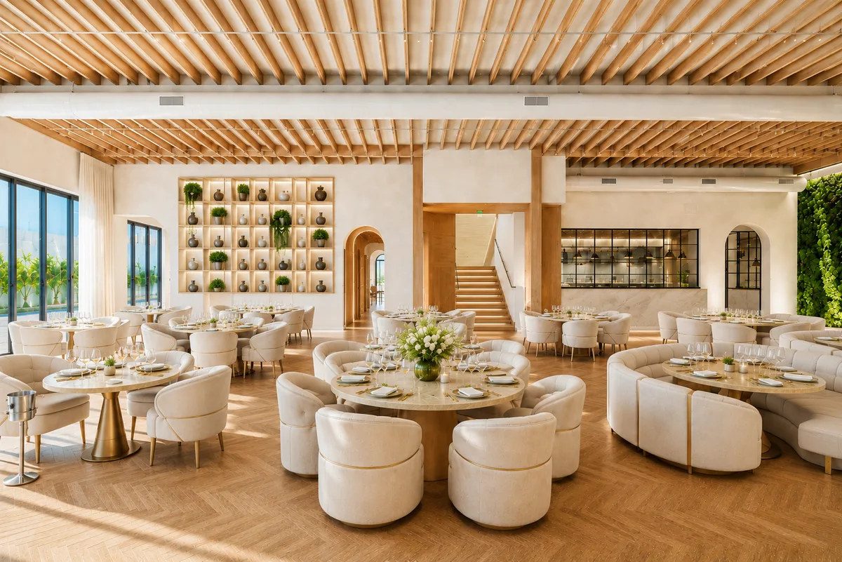 Versatile Rooftop & Indoor Space in West Hollywood, 1486 sqm, brand activation, pop-up rental, third interior view