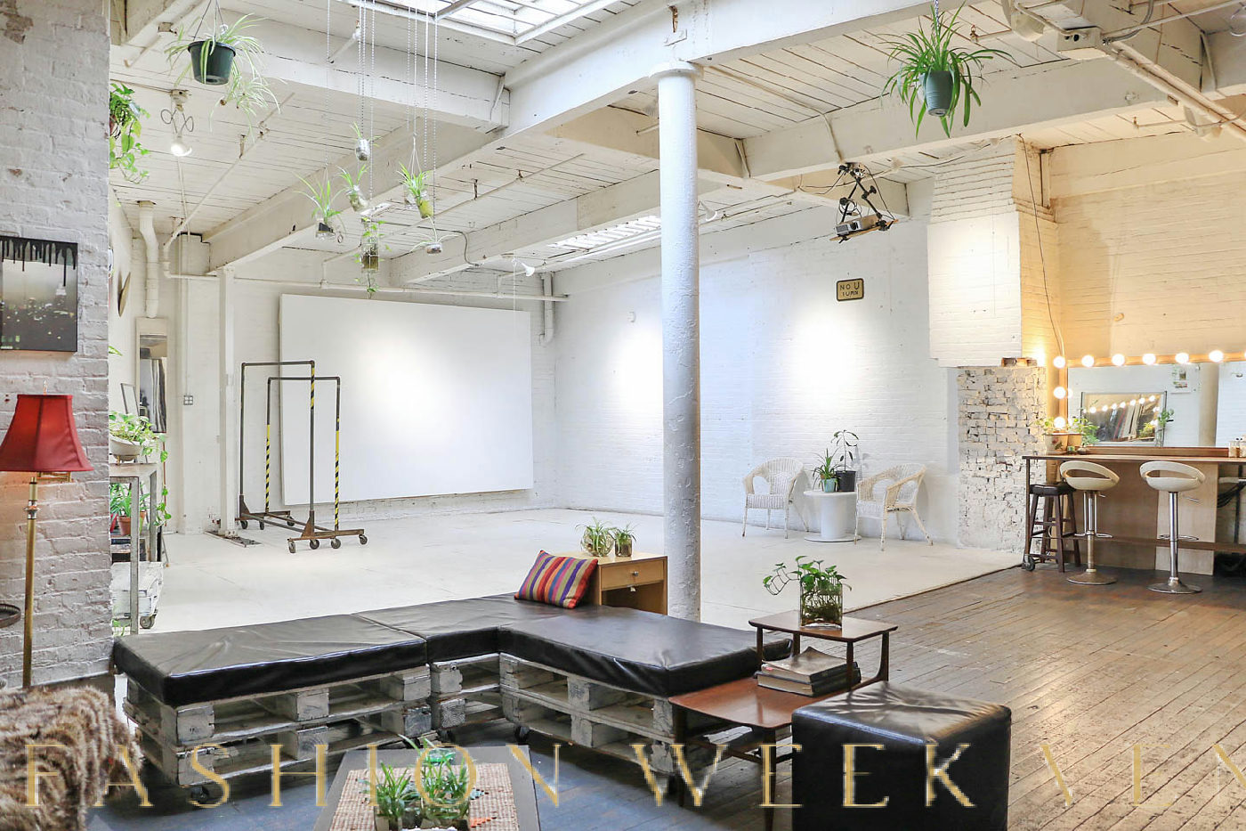 Versatile Space for Events and Creative Projects, 130 sqm, pop up store in New York, interior view
