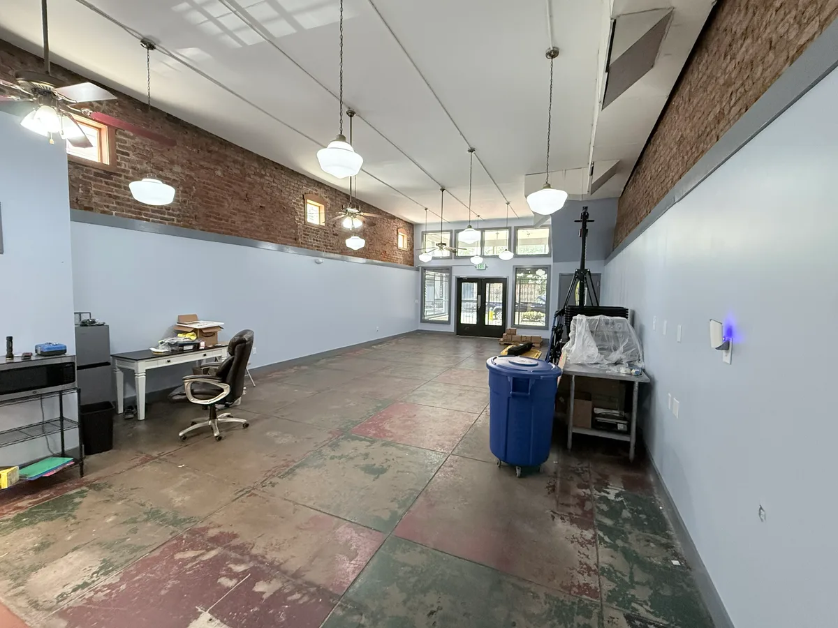 Versatile Street-Level Retail Space in Downtown Birmingham, 186 sqm, retail activation, pop-up rental, second interior view