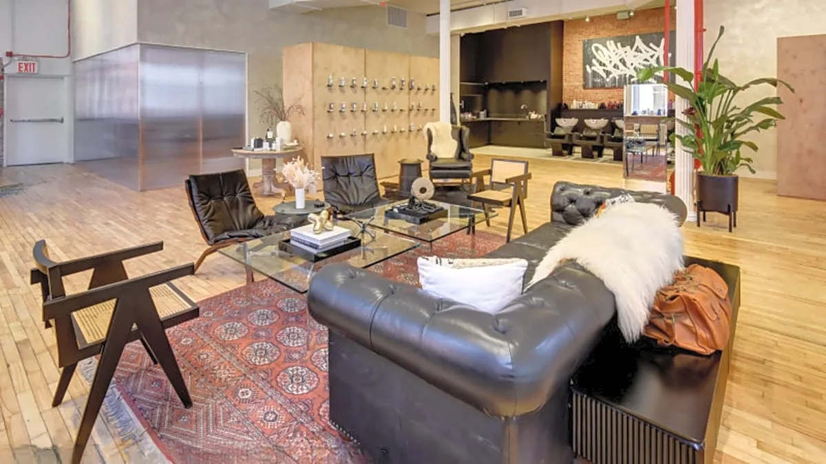 Versatile Studio Loft for Events and Creative Use, 465 sqm, showroom presentation, pop-up rental in New York, interior view