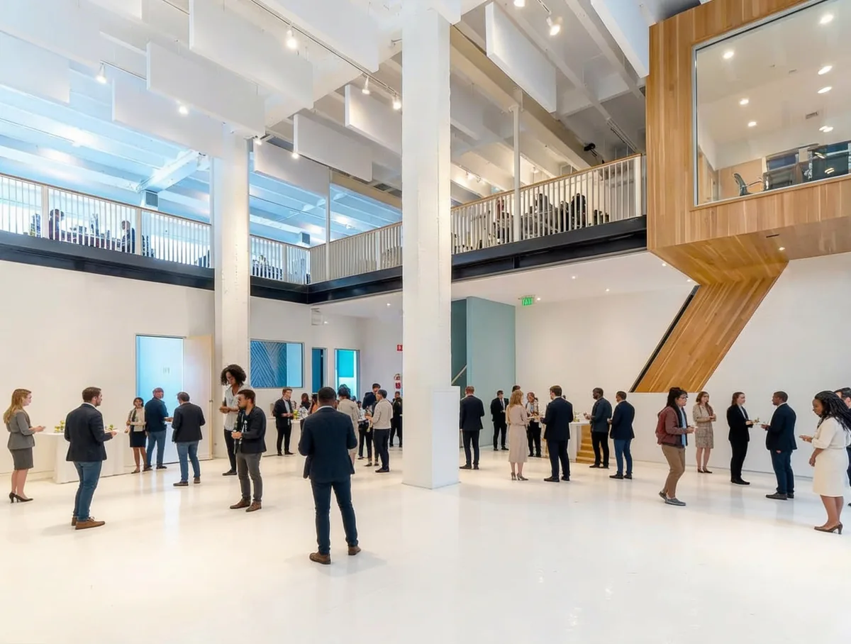 Versatile Two-Level Event Space in Downtown Oakland, 1096 sqm, pop up store, additional interior view