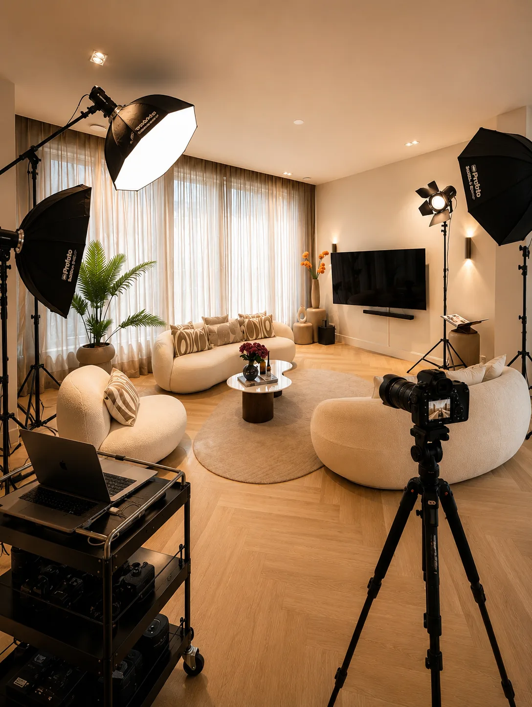 Versatile Unfurnished Space for Sessions and Events in Amsterdam, 188 sqm, content creation, pop-up rental, interior view