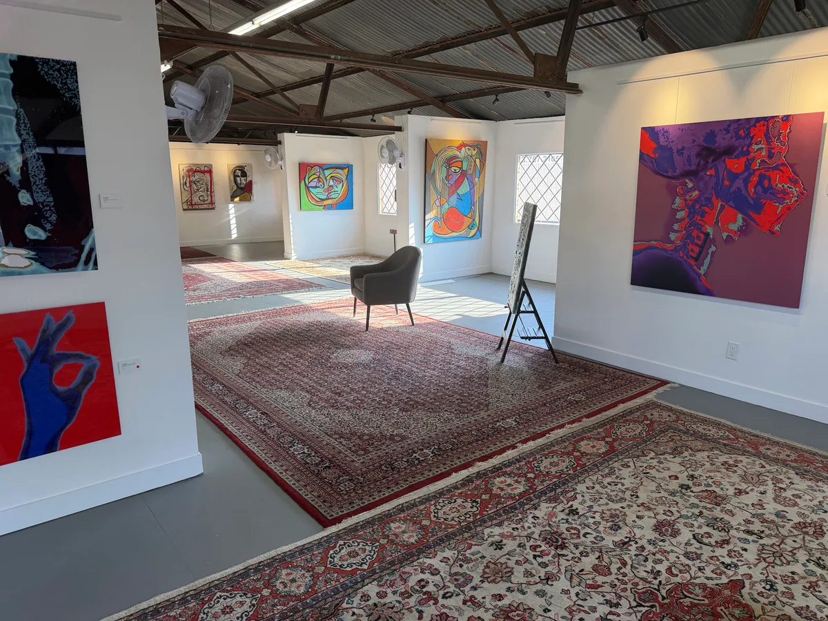 Versatile Upper-Level Gallery Space for Rent, 112 sqm, product launch, pop-up rental in Los Angeles, second interior view