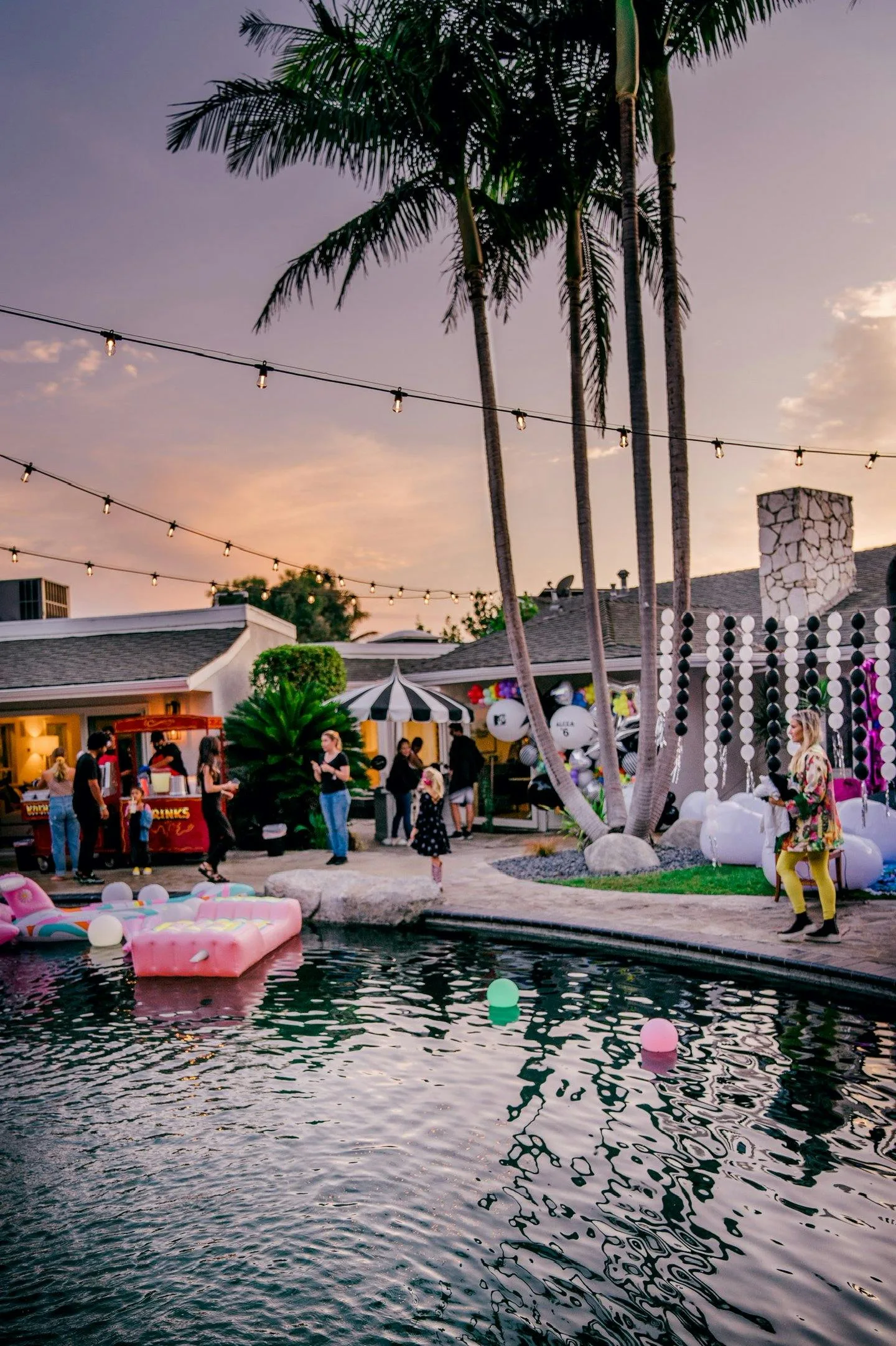 Villa Las Palmas Outdoor Event Space in Newport Beach — 3