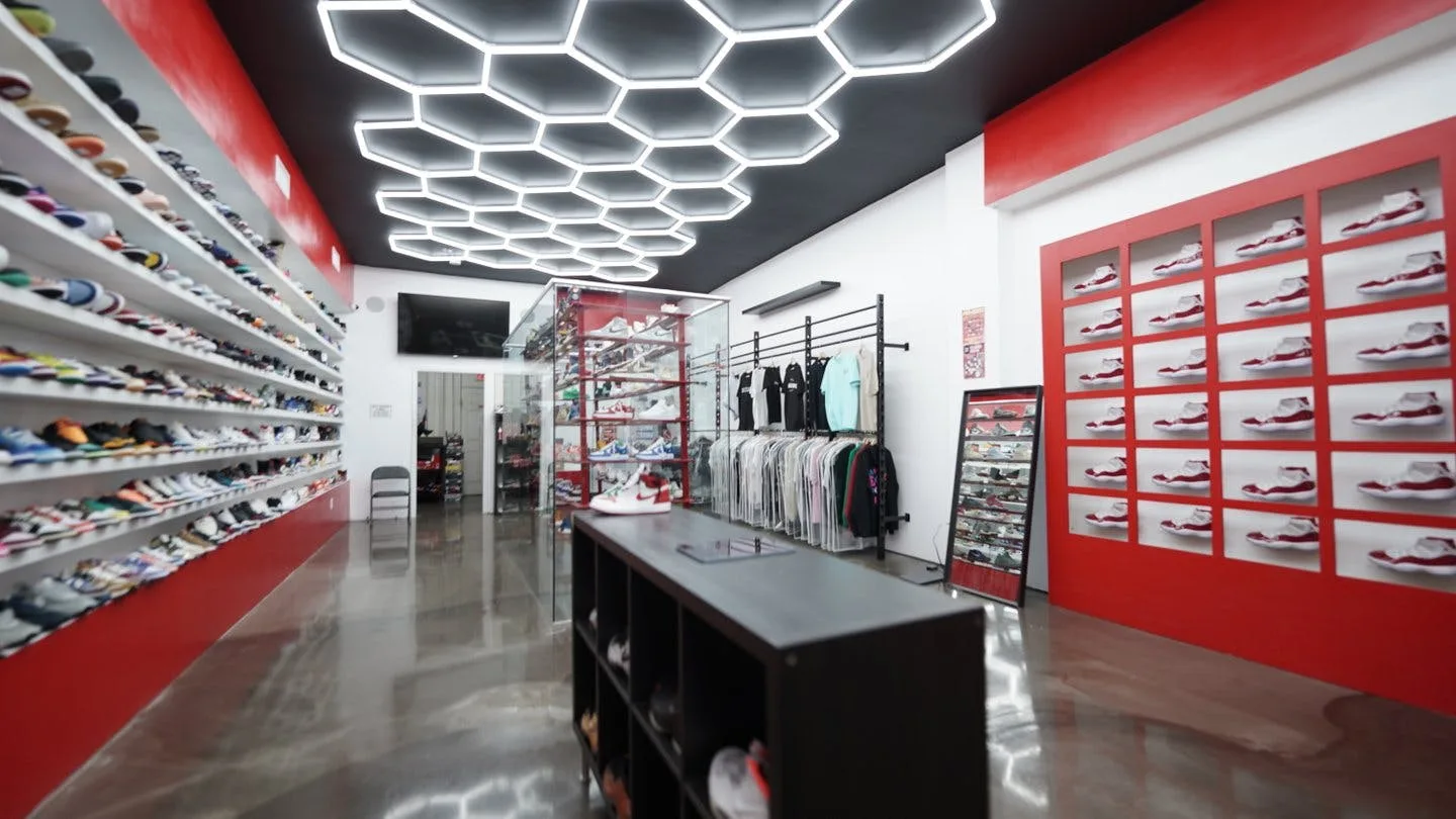 Village Sneaker Themed Gallery Boutique in Ridgefield Park