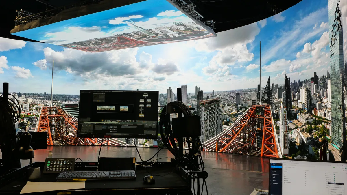 Virtual Production LED Studio with Real-Time Camera Tracking, 1400 sqm, video production, pop-up rental in Trappes, addition…