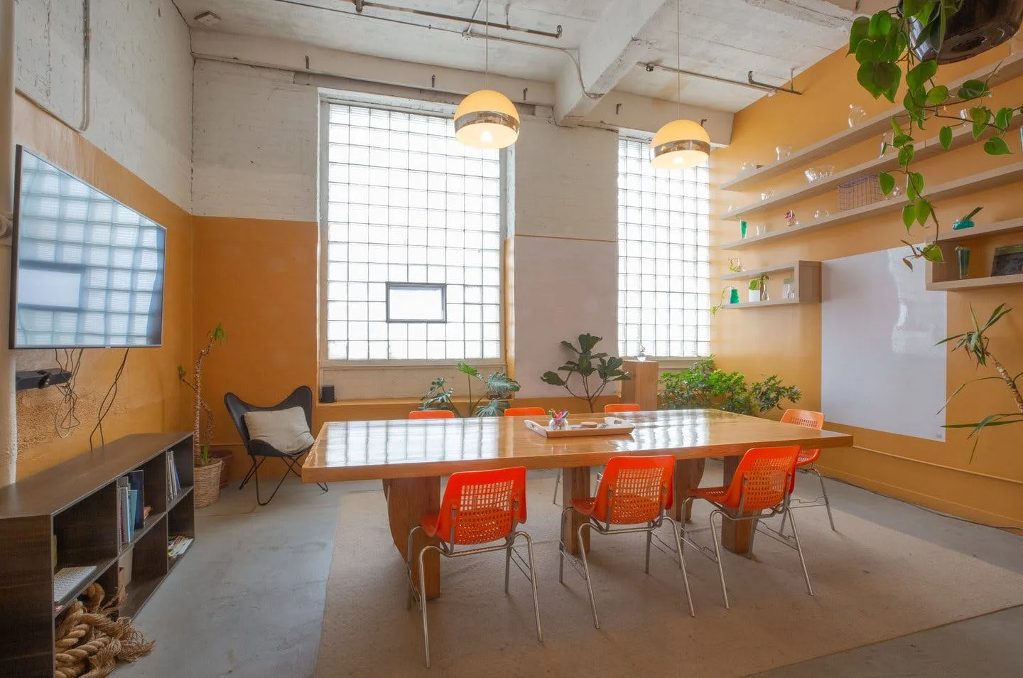 Warm Sunlit Conference Room in West Town