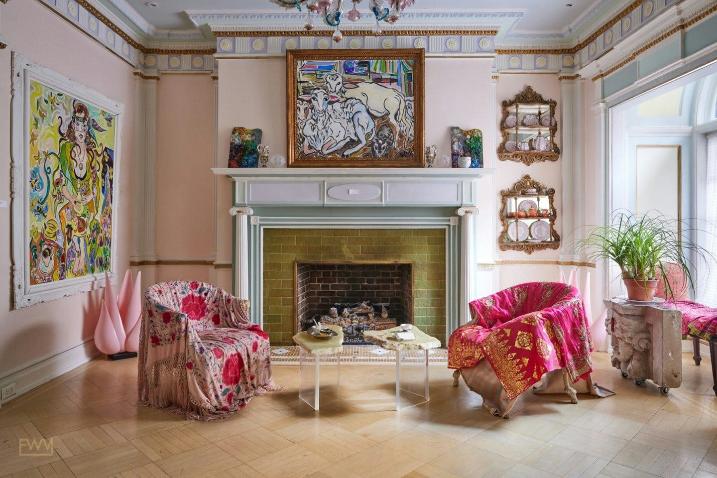 Whimsical 5-Story Brownstone in Murray Hill, 488 sqm, pop up store in New York