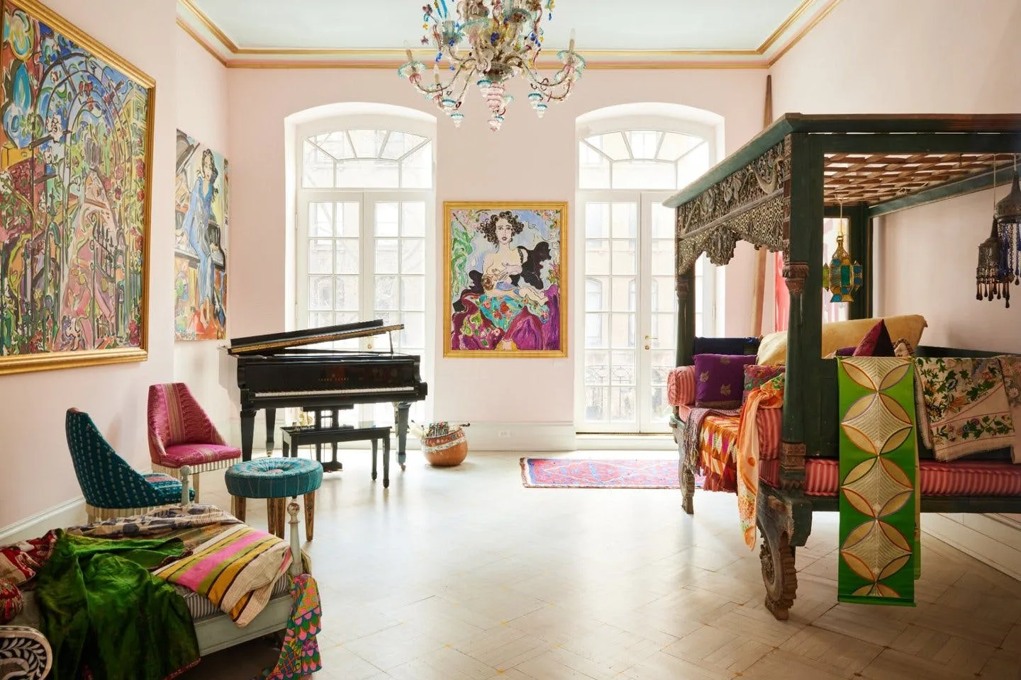 Whimsical 5-Story Brownstone in Murray Hill — 3