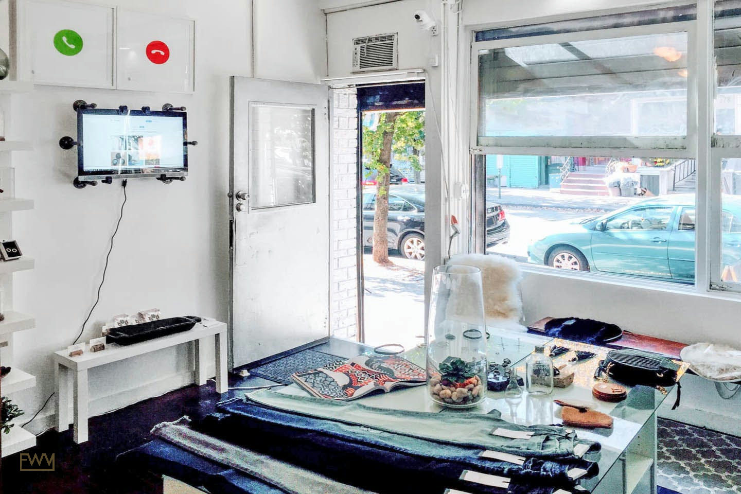 White-Box Boutique Space in Bedford-Stuyvesant, 47 sqm, pop up store in Brooklyn