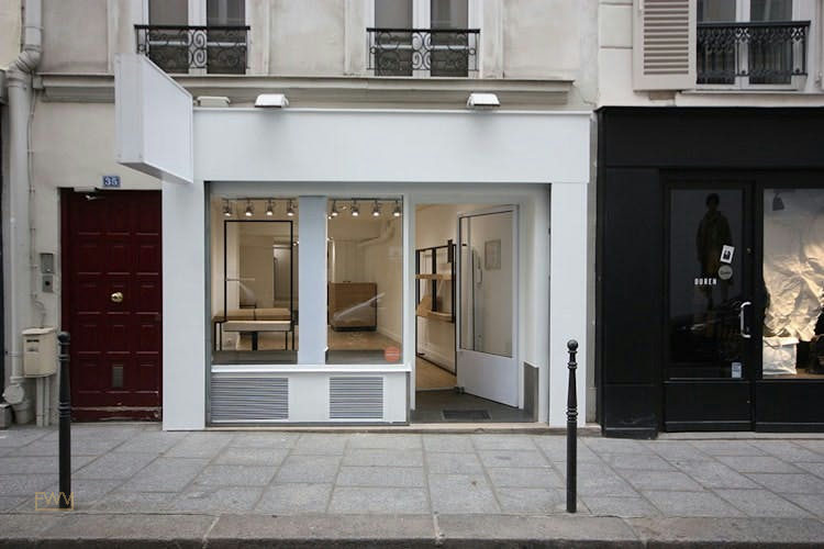 White Box Pop-Up Boutique on Rue Debelleyme, Paris