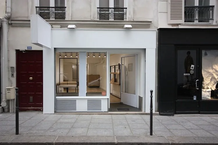 White Box Pop-Up Boutique on Rue Debelleyme, Paris