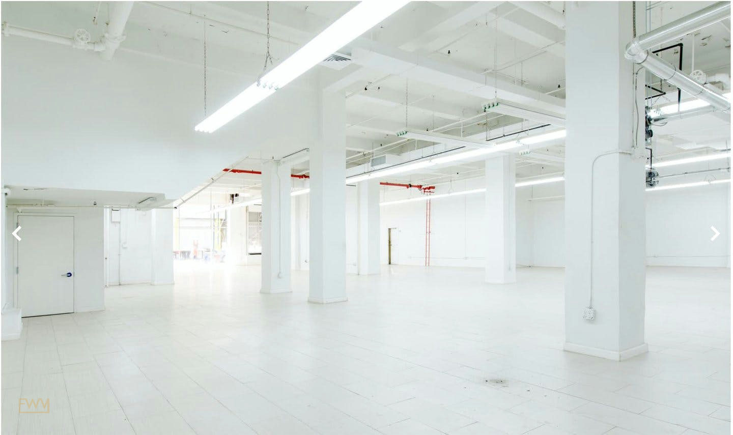 White-Box Space for Showrooms and Photoshoots in Midtown, 465 sqm, pop up store in New York