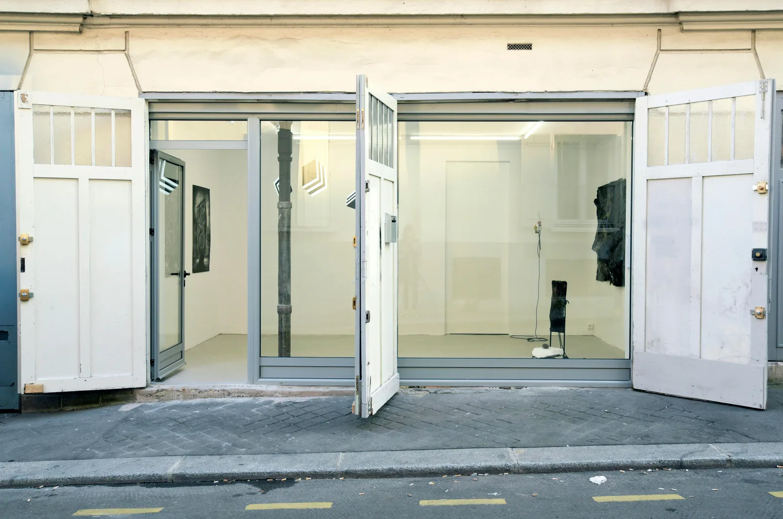 White Cube Gallery in Belleville-Menilmontant, Paris