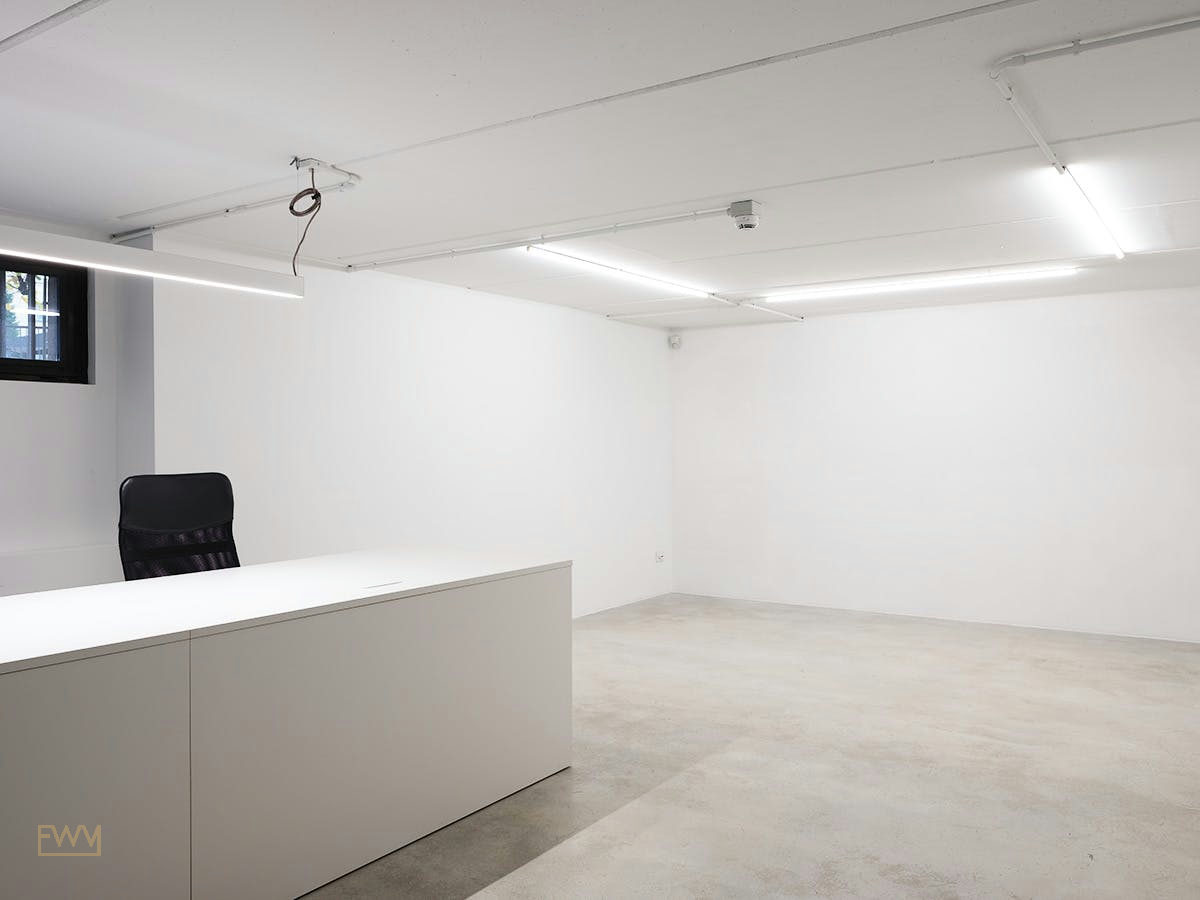 White Cube Style Exhibition Space in Milan, 70 sqm, pop up store in Milano