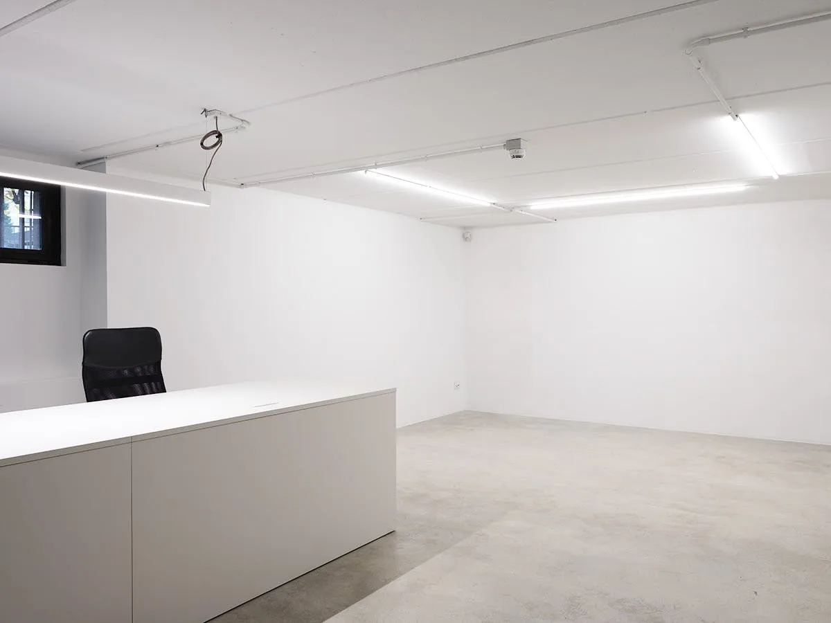 White Cube Style Exhibition Space in Milan