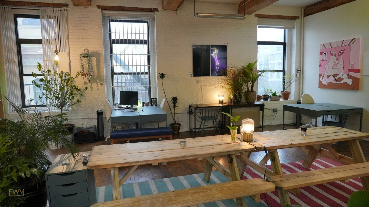 Williamsburg Event Space and Photo Studio in Brooklyn, 149 sqm, photo shoot, pop-up rental